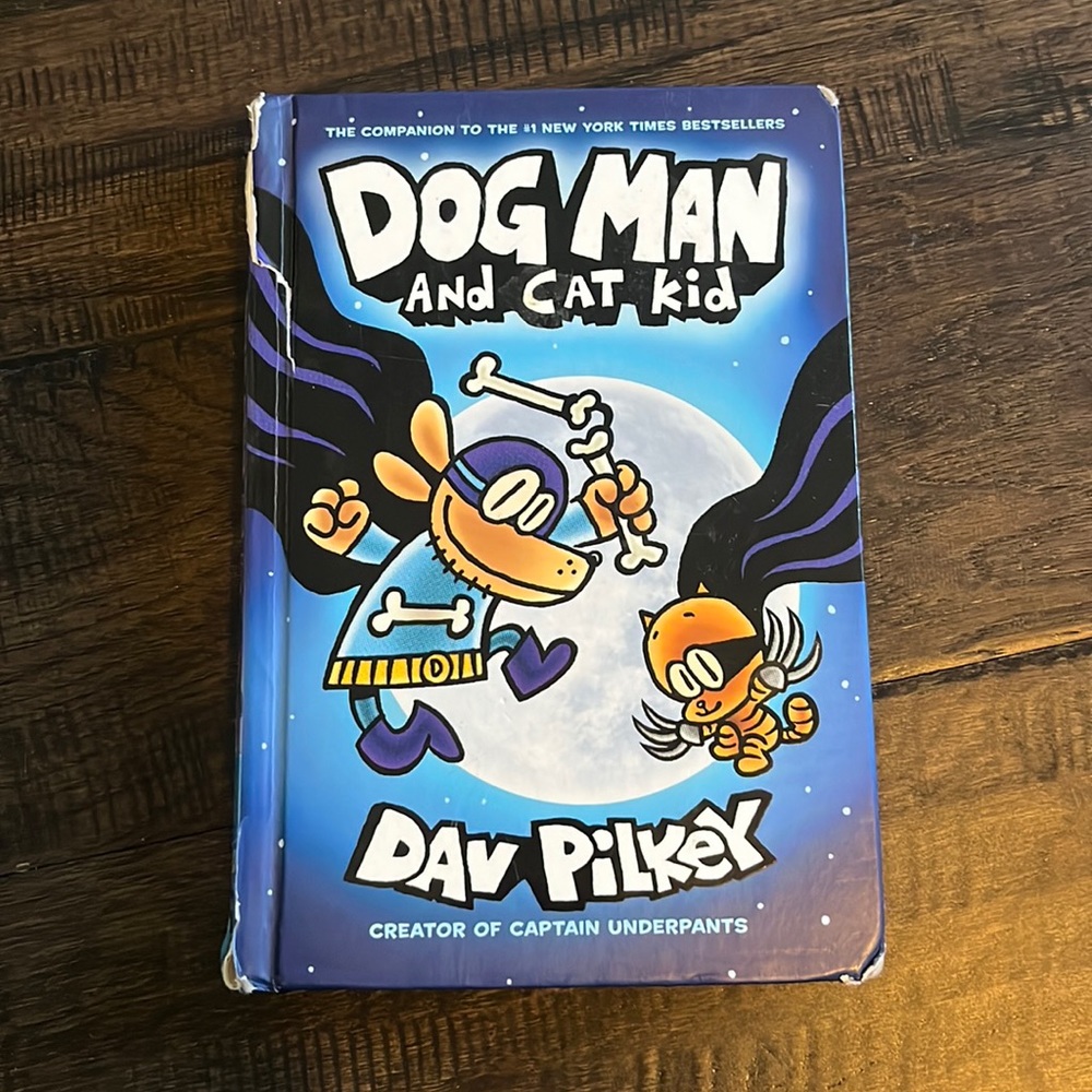 Book: Dog man and cat kid